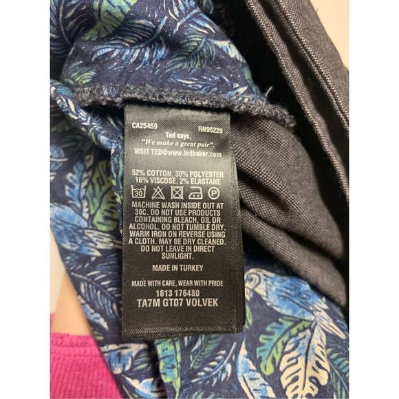 Ted Baker London Gray Beetkro Tailored Fit Trouser Size 36 R - Picture 12 of 15
